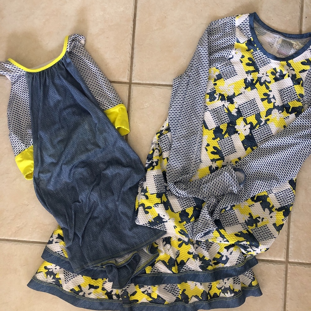 Lucky in Love Tennis Outfit